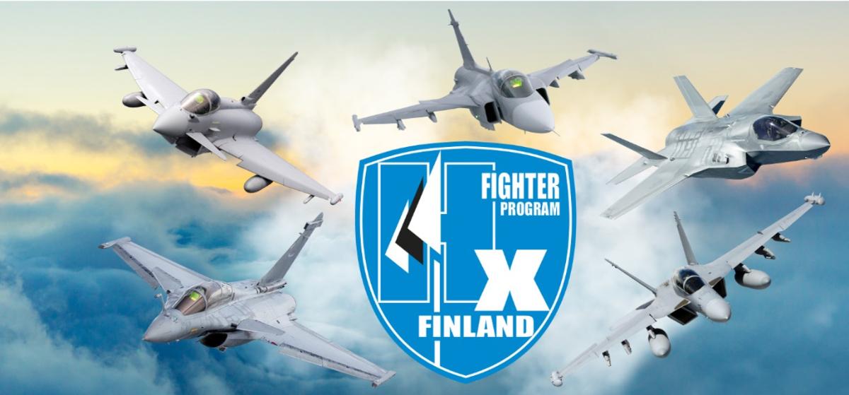 Rafale-, Eurofighter-, Gripen-, F-35- ja Super Hornet-hävittäjät HX-hävittäjähankkeen tunnuksen ympärillä