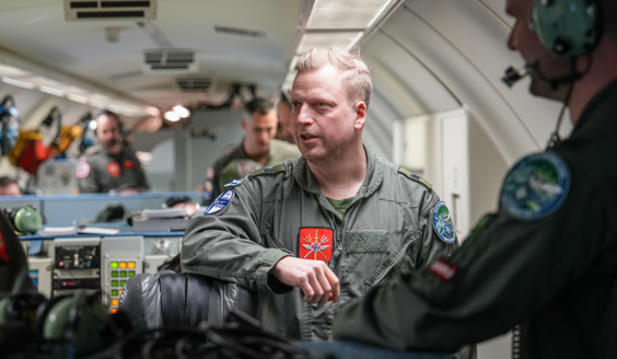 Master Sergeant Aleksi Härkönen.