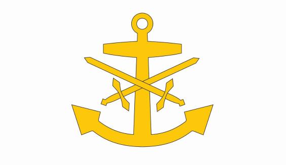 The Coastal Fleet's logo with an anchor